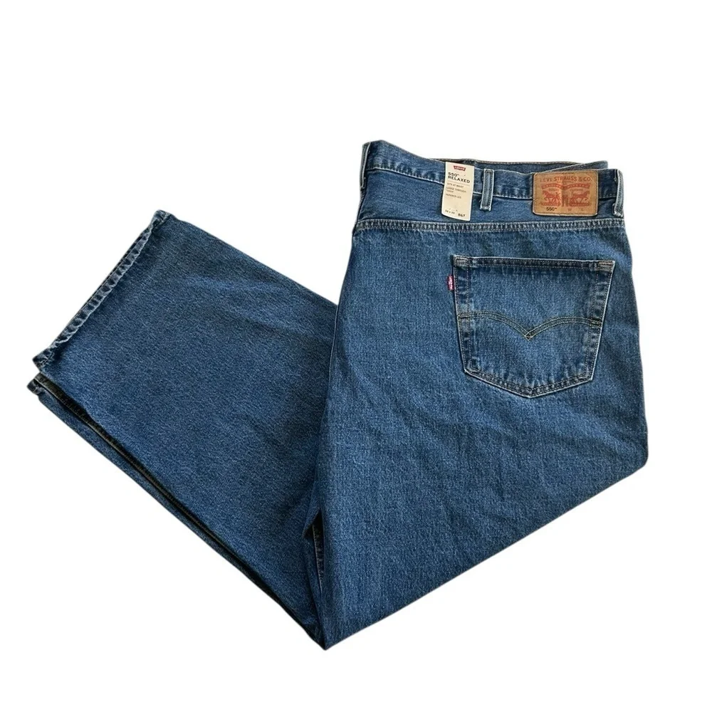 Levi’s 56x30 550 RELAXED FIT MEN'S JEANS (BIG & TALL) straight leg medium
